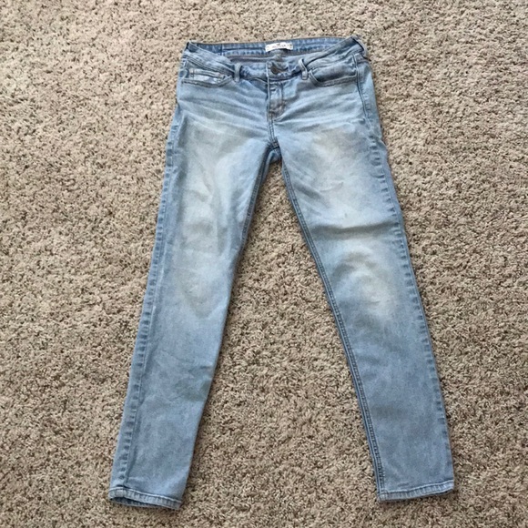 Hollister Light Blue Jeans Skinny 